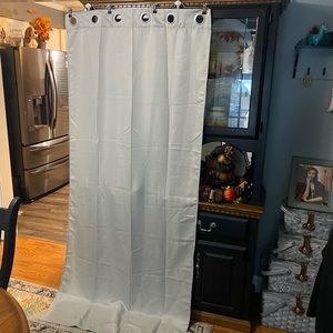 Better Homes & Gardens Curtain Panels Set of 2 each 37” X 84”. Soft Silver